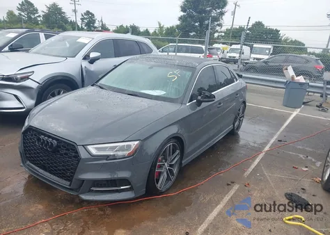 2018 Audi S3 Premium Plus из США, поврежденный, VIN WAUB1GFF2J1033018